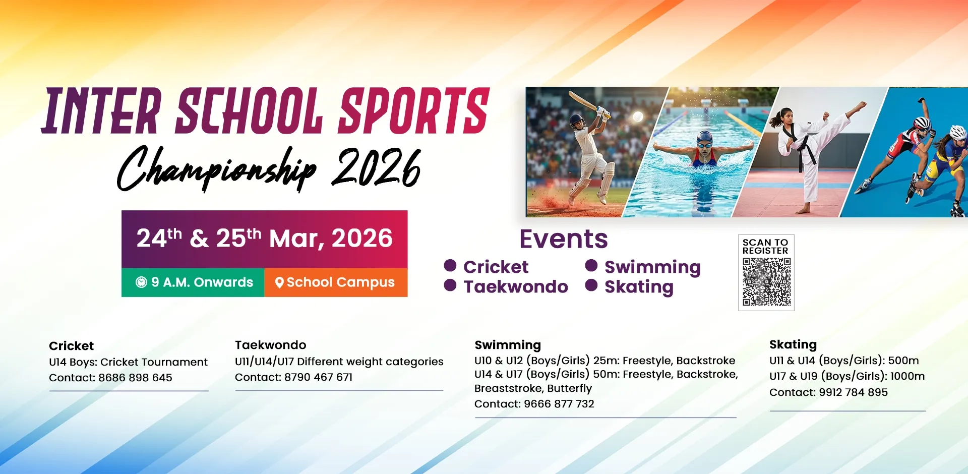 Summer camp 2024 slider